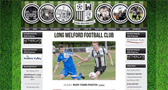 Desktop Screenshot of longmelfordfootballclub.com